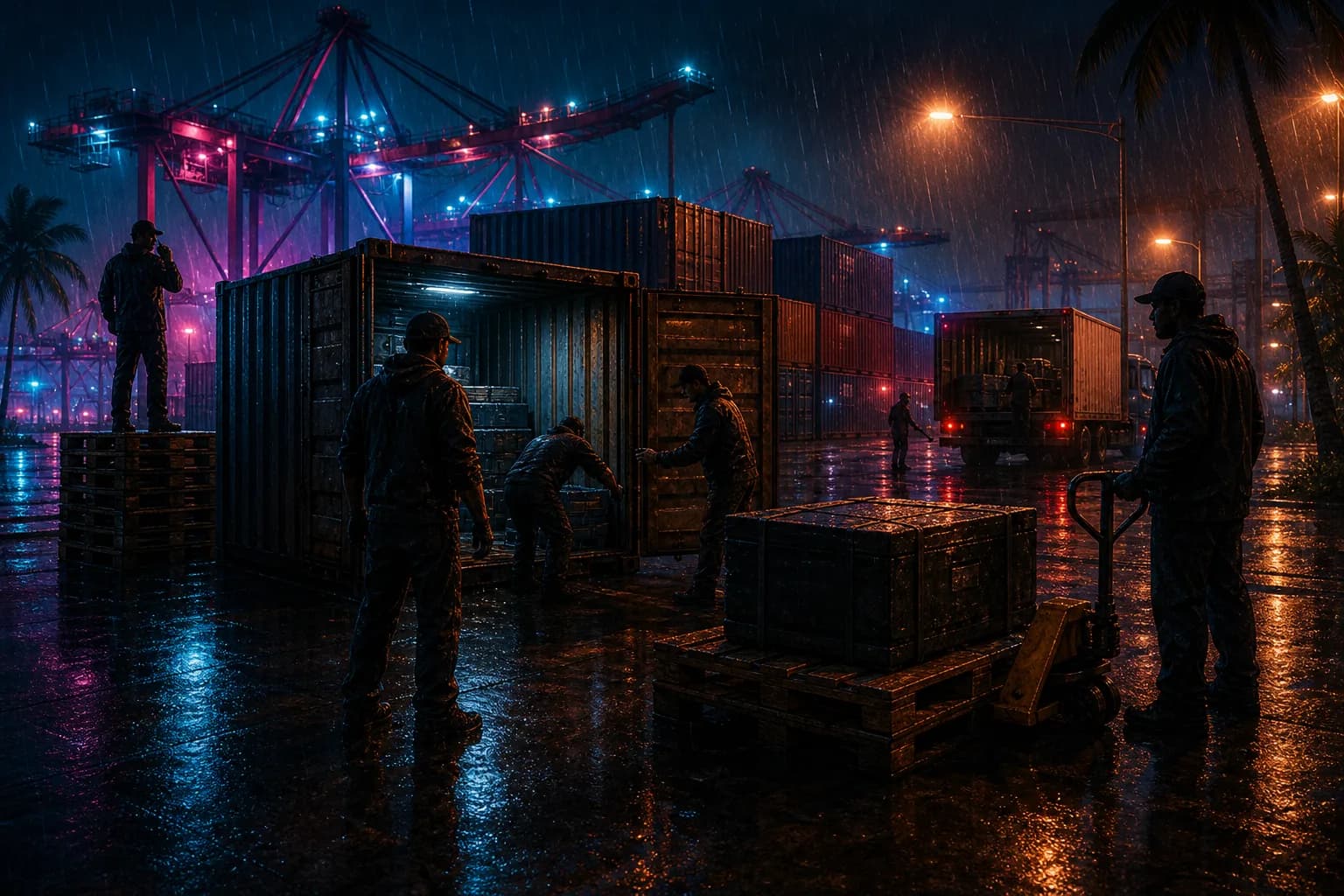 Cold Container Raid