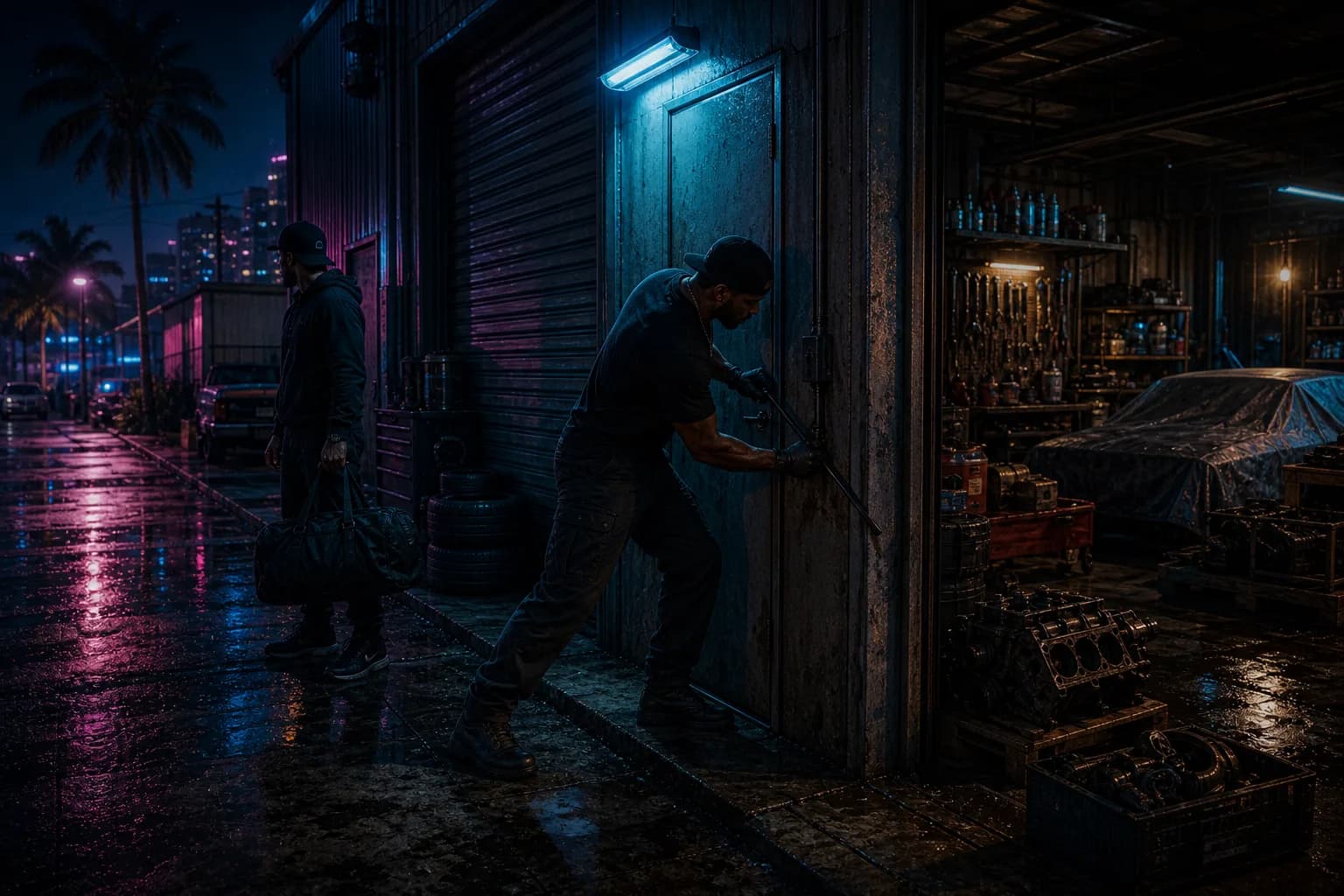 Garage Break-In