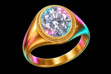 Gold Diamond Ring