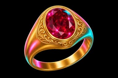 Gold Ruby Ring